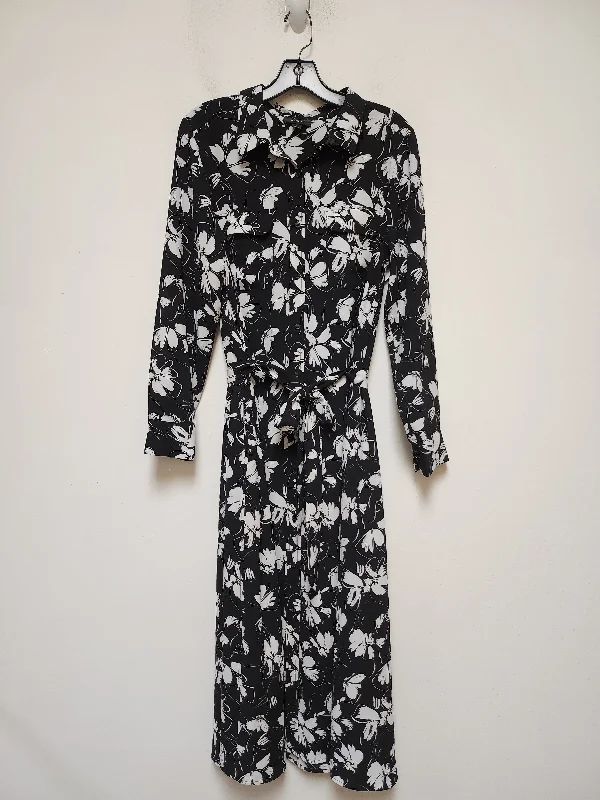 Dress Casual Maxi By Alfani In Black & White, Size: L