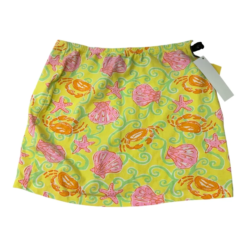 Skirt Designer By Lilly Pulitzer In Yellow, Size: M