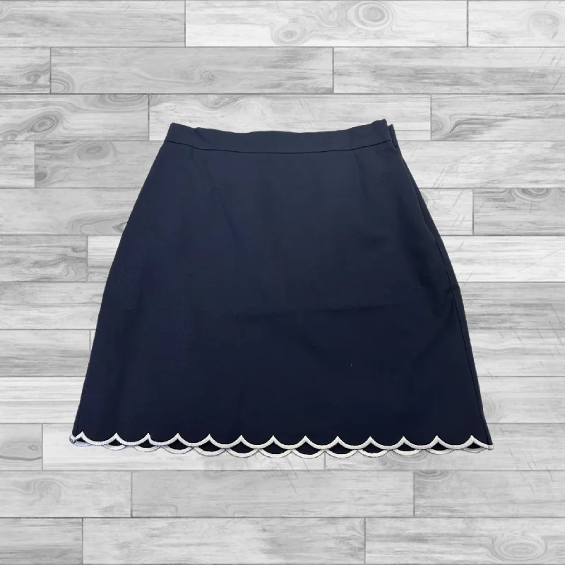 Skirt Mini & Short By Ann Taylor In Navy, Size: 10