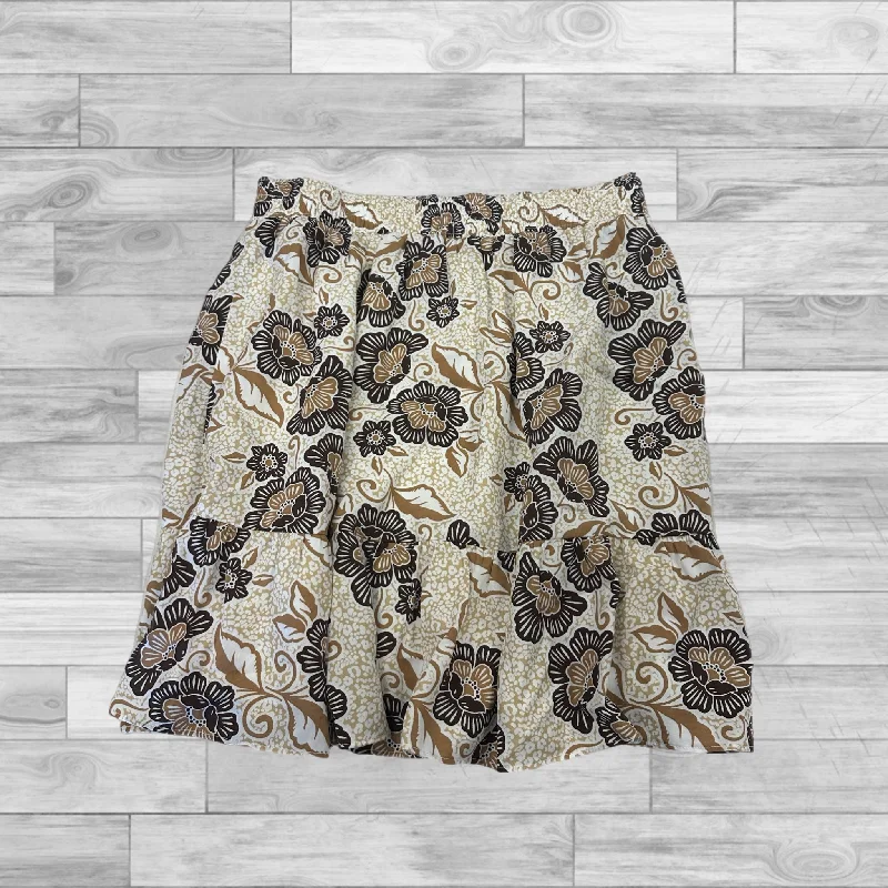 Skirt Mini & Short By Loft In Brown, Size: M