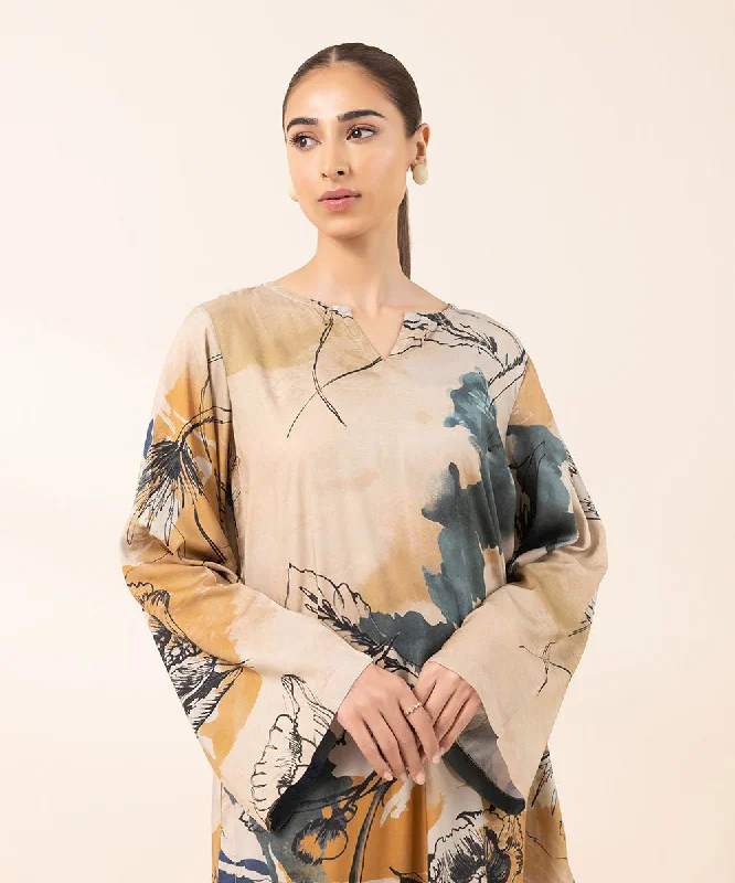 Printed Arabic Lawn Shirt