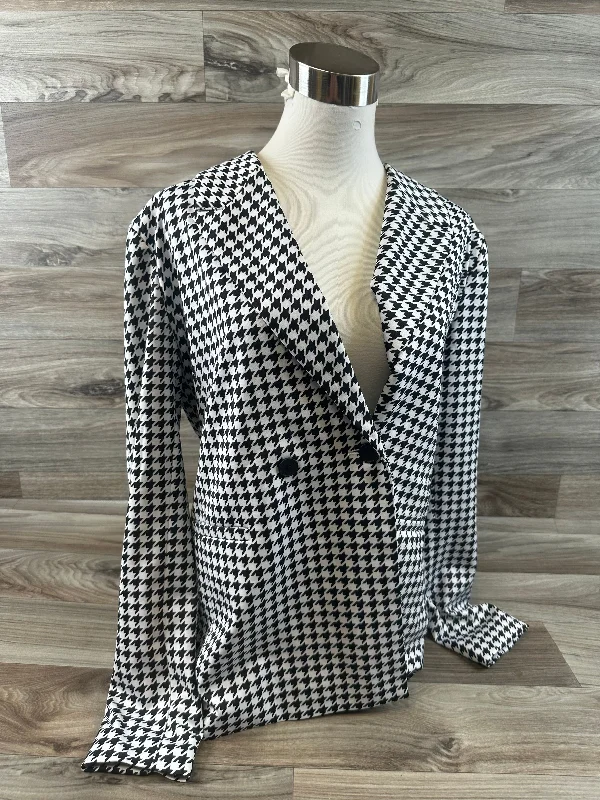 Black & White Blazer Marled, Size M