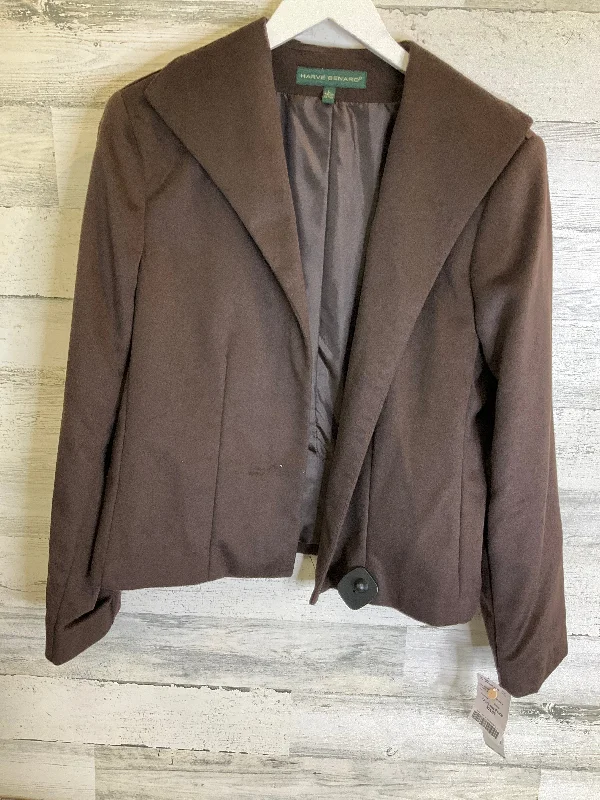 Brown Blazer Harve Bernard, Size L