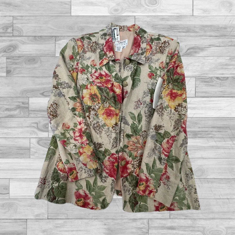 Floral Blazer Talbots, Size 8petite