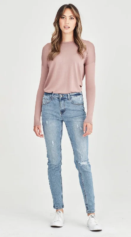 Junkfood Nala Fitted Boyfriend Jeans