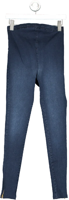 Avishag Arbel Blue Super Skinny Maternity Jeans UK XS