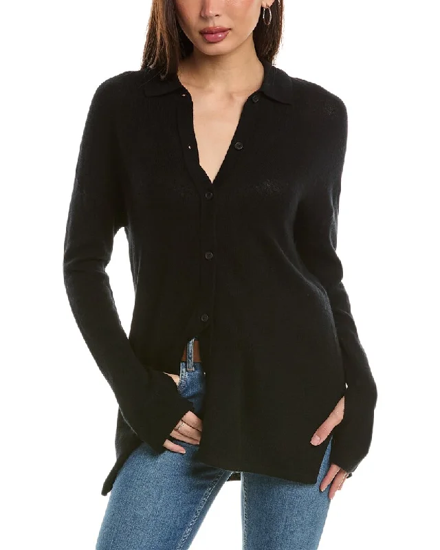 Hannah Rose Wool & Cashmere-Blend Shirt