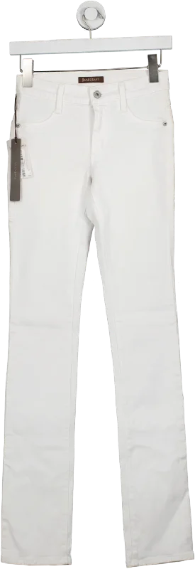 James Jeans White Hunter Straight Leg Jeans BNWT W24