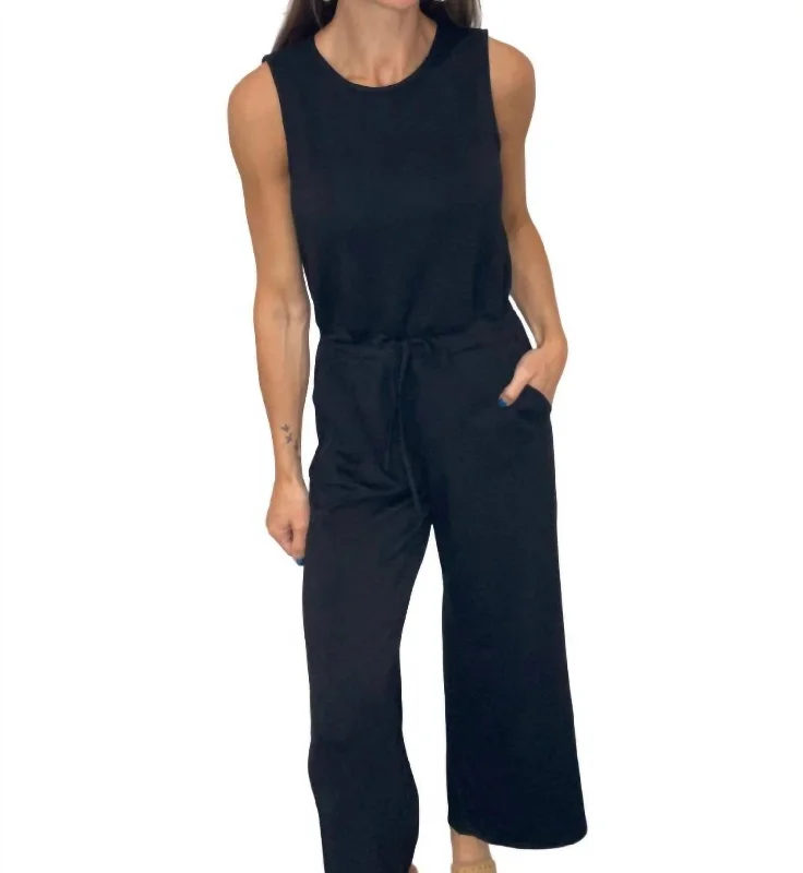 Stacey Jumpsuit In Black