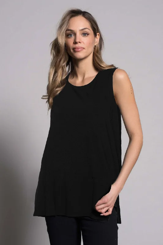 Curved Hi-Low Hem Tank