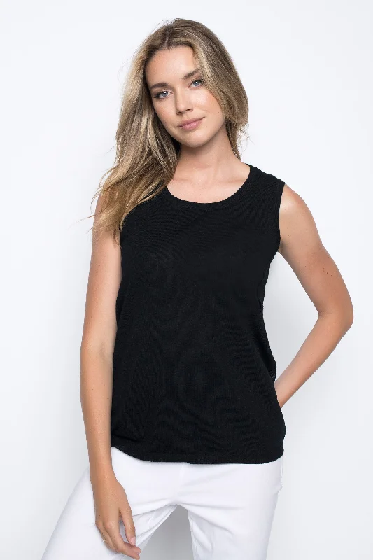 Knit Contrast Tank