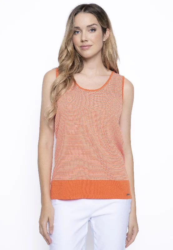 Knitted Stripe Tank