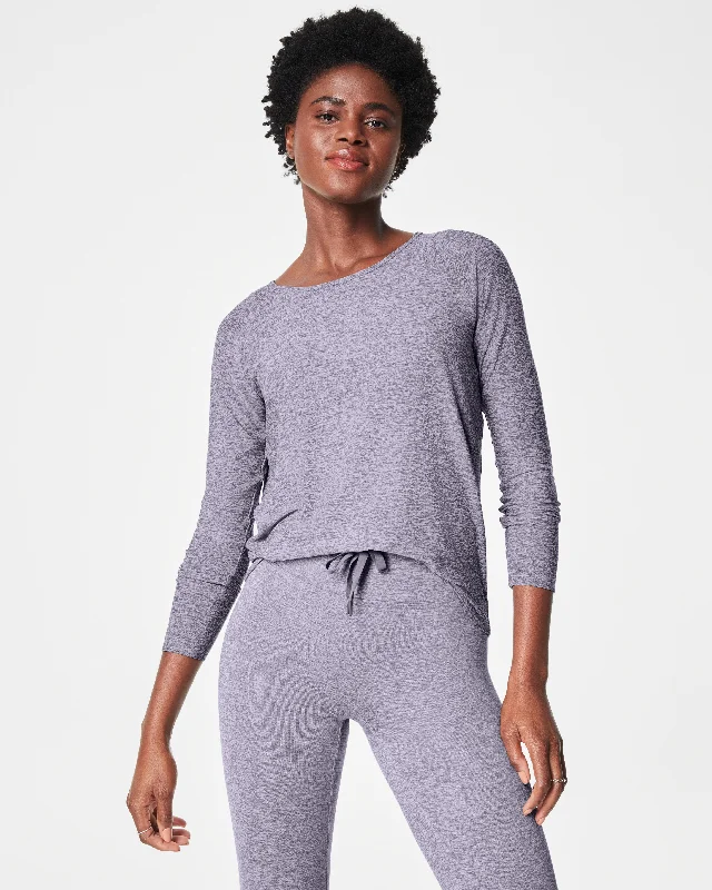 SPANX® SoftStretch Open-Back Long Sleeve Top