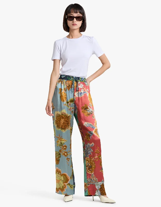 Juno Drawstring Pant - Spliced