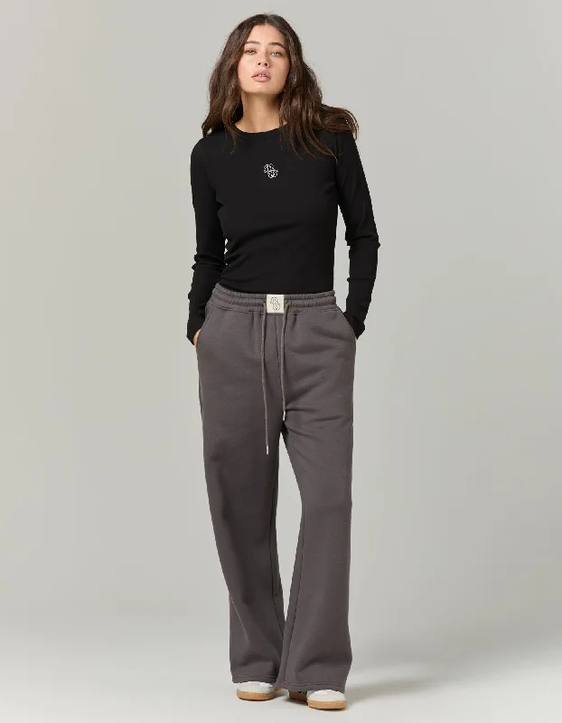 Signature Track Pant - Charcoal